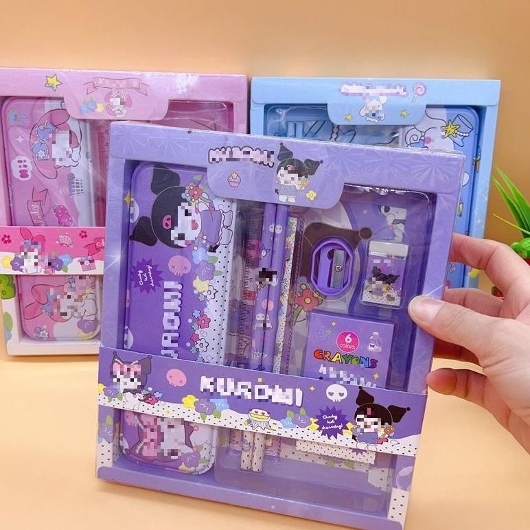 

Canggih T&Y Paket Alat Tulis Set 7 In 1 Karakter Kartun Alat Tulis Set Stationery 7In1 Anak Sekolah Penghapus Pengaris Kotak Pensil Penggaris Crayon