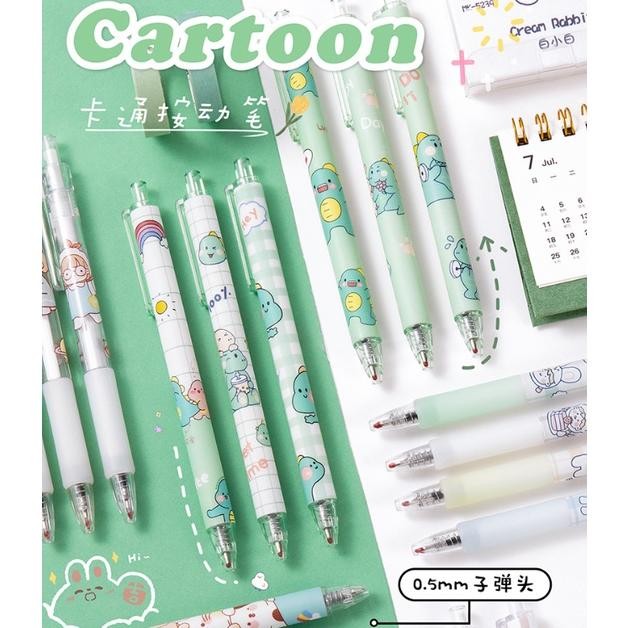 

Kualitas Tertinggi Set Pulpen Pen Gel 6 Pc / Mekanik Motif Cartoon / Pulpen Gel Mekanik Lucu / Pulpen Aesthetic
