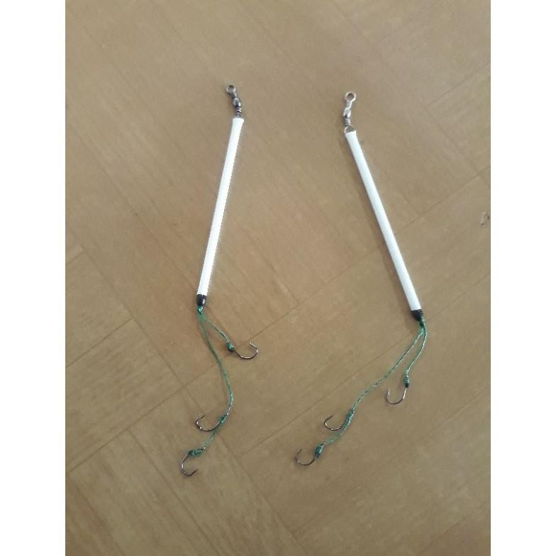 Terbaru Rangkaian Pancing Lumut 3 Mata Kail Bahan Terbaik