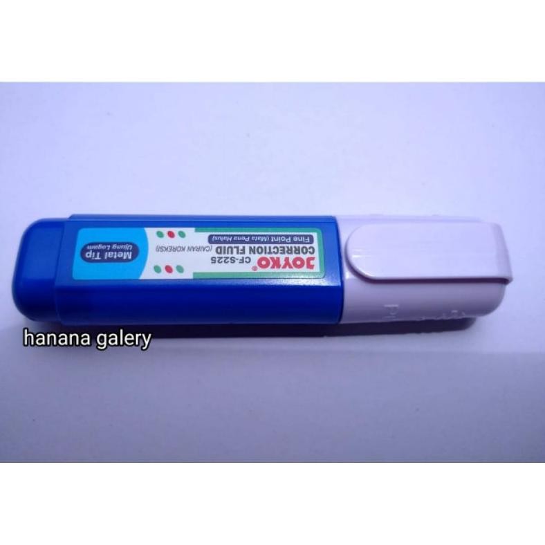 

Penuh Inovasi (6 Pcs) Joyko Correction Fluid Pen Cf-S225 / Tipex Cair Joyko Tip Ex Cf-S225
