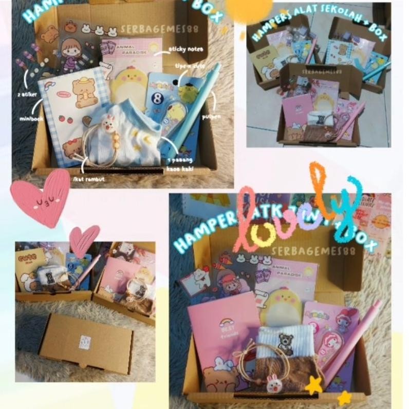 

Bahan Terbaik Serbagemes88 - Set Alat Tulis 7 In 1 Lengkap / Hampers Kado Gift Lebaran / Stationery Set Hadiah Lucu Wisuda / Kado Ulang Tahun Cewek / Hampers Murah / Gift Box Lucu / Stationery Set Aesthetic / Paket Alat Tulis / Peralatan Sekolah / Kado