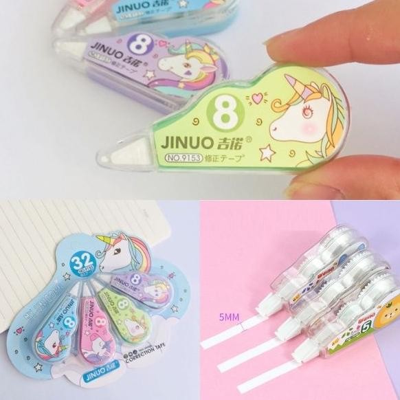

Nikmati Sms Correction Tape Karakter 4 In 1 Penghapus Pulpen Roll Isi 4Pcs Karakter Lucu Unicorn Penghapus Pena Tip-Ex Kertas Mini 4In1 Tip Ex Set 4 Pcs