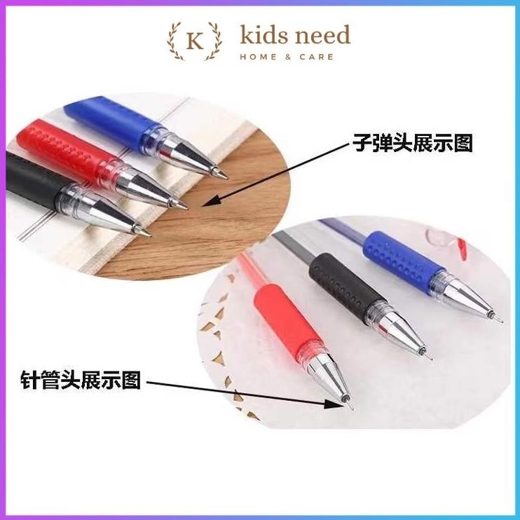 

Wajib Miliki (12 Pcs) Gel Pen Pulpen Pena Murah 0.5 / 0.38 Mm