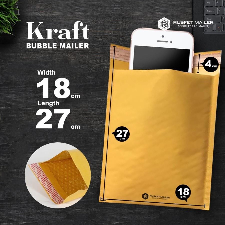 

Amplop Bubble Bubble Mailer Bubble Packing Bungkus Kado Rusfet Termurah