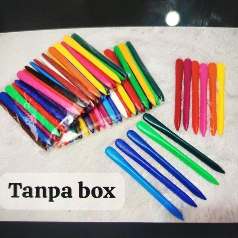 

Hemat Crayon Set Viral Anak Anti Air | Anti Patah Isi 12-36 Pcs