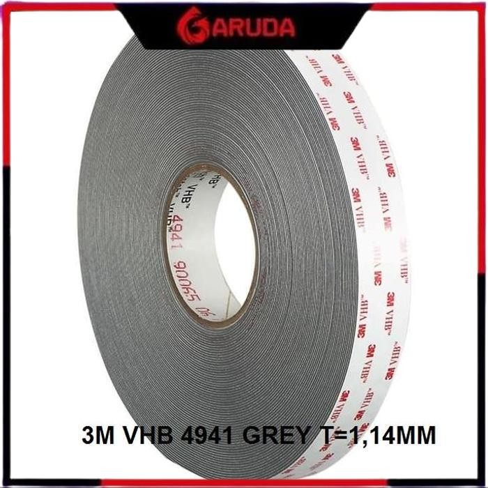 

BARU DOUBLE TAPE 3M VHB 4941 GREY 50MM X 4.5M