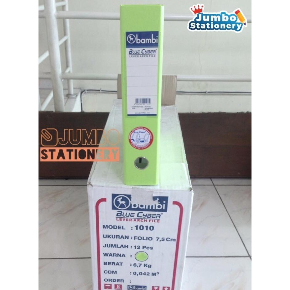 

HRG DISKON Odner Bambi Light Green 1010 Folio 7,5cm