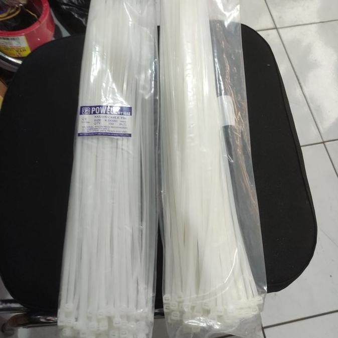

HOT PROMO Kabel Ties Putih 45cm 4,8x450mm