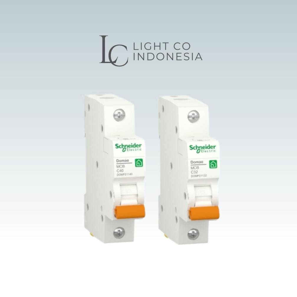 NEW [ LIGHTCO INDONESIA ] Mcb schneider domae 6amper 10amper 16amper 20amper 1phase