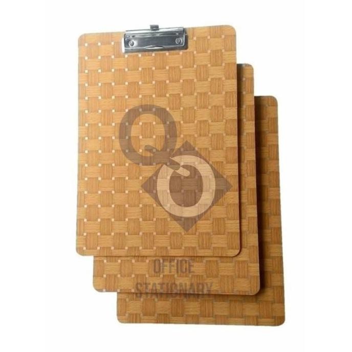 

MURAH Papan Ujian Motif Kayu / Papan Ujian Executive / Clipboard Lusin