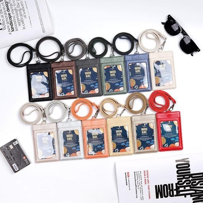 

PROMO Name Tag/ID Card Holder/Gantungan ID Card Bisa Custom Nama/logo perusahaan Kantor