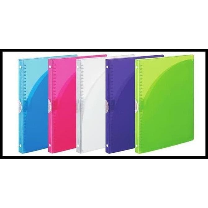 

PROMO MAP BINDER NOTE LOOSE LEAF NOTEBOOK A4 BESAR 30 RING PLASTIK 120 LBR