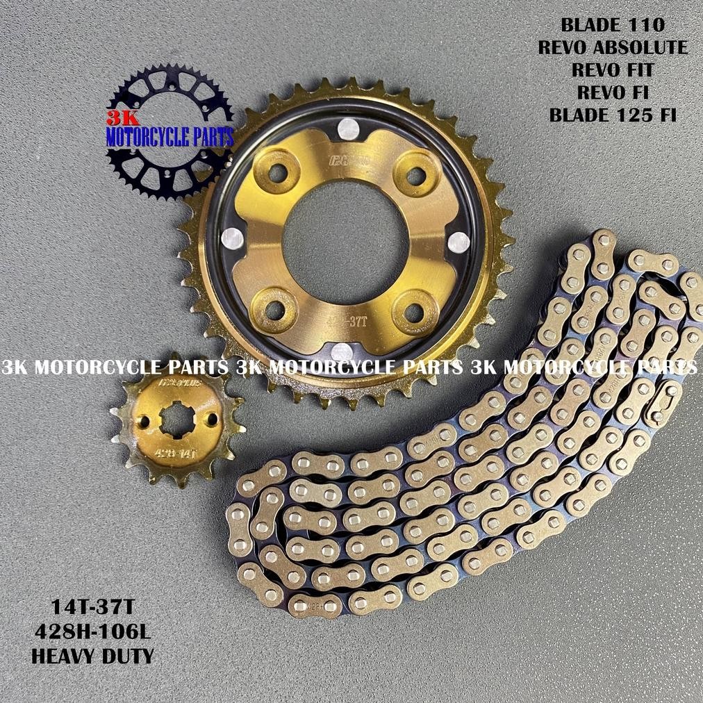 NEW GEAR GIR SET GEAR GIR PAKET BLADE 110 BLADE 125 FI REVO FIT REVO FI REVO ABSOLUTE