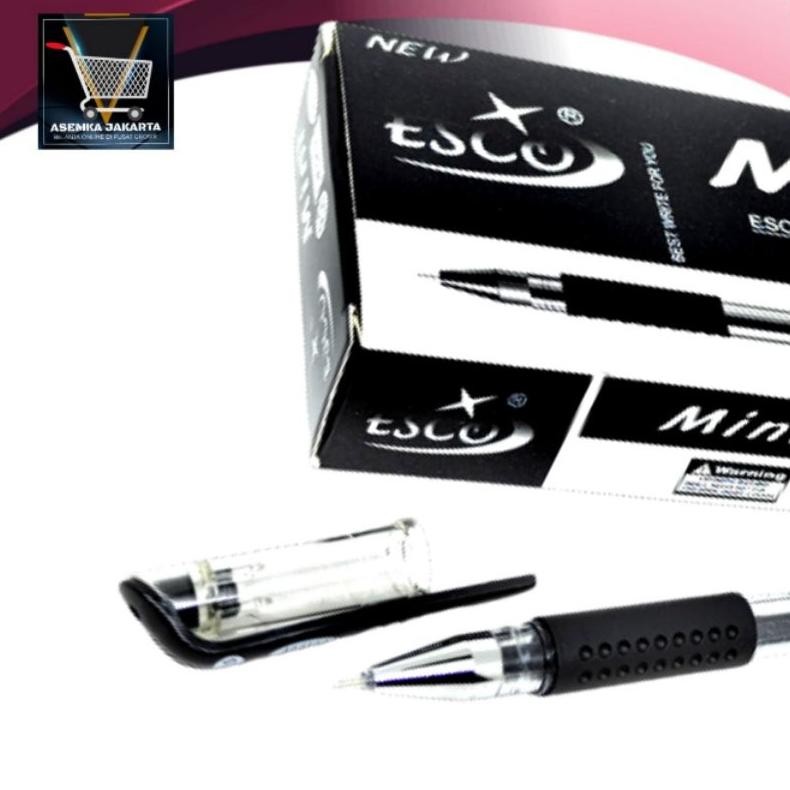 

Harga Terjangkau [Aj] Bolpen Pulpen Mini Esco Mini Gel Grosir 12Pcs