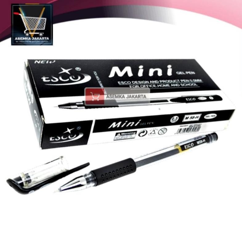 

Harga Terjangkau [Aj] Bolpen Pulpen Mini Esco Mini Gel Grosir 12Pcs