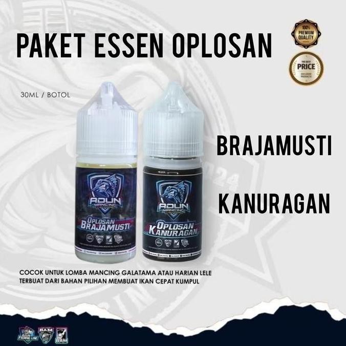 Paket Essen Oplosan Braja Brajamusti Kanuragan 30Ml Adun Mancing