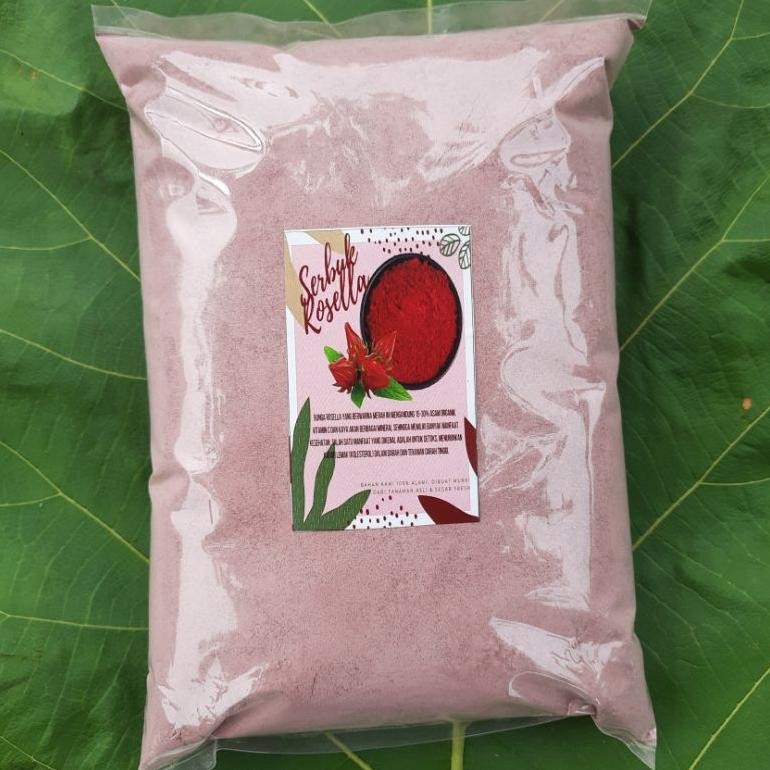 

Bubuk Serbuk Rosella Rosela 500 gram Murni