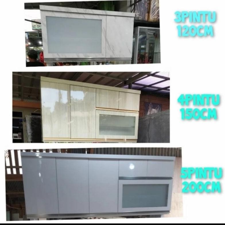 Kitchen set dapur atas multiplex hpl