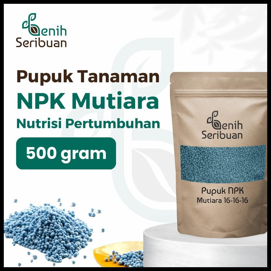 BENIH SERIBUAN - PUPUK NPK MUTIARA 161616 500GR CAP TAWON