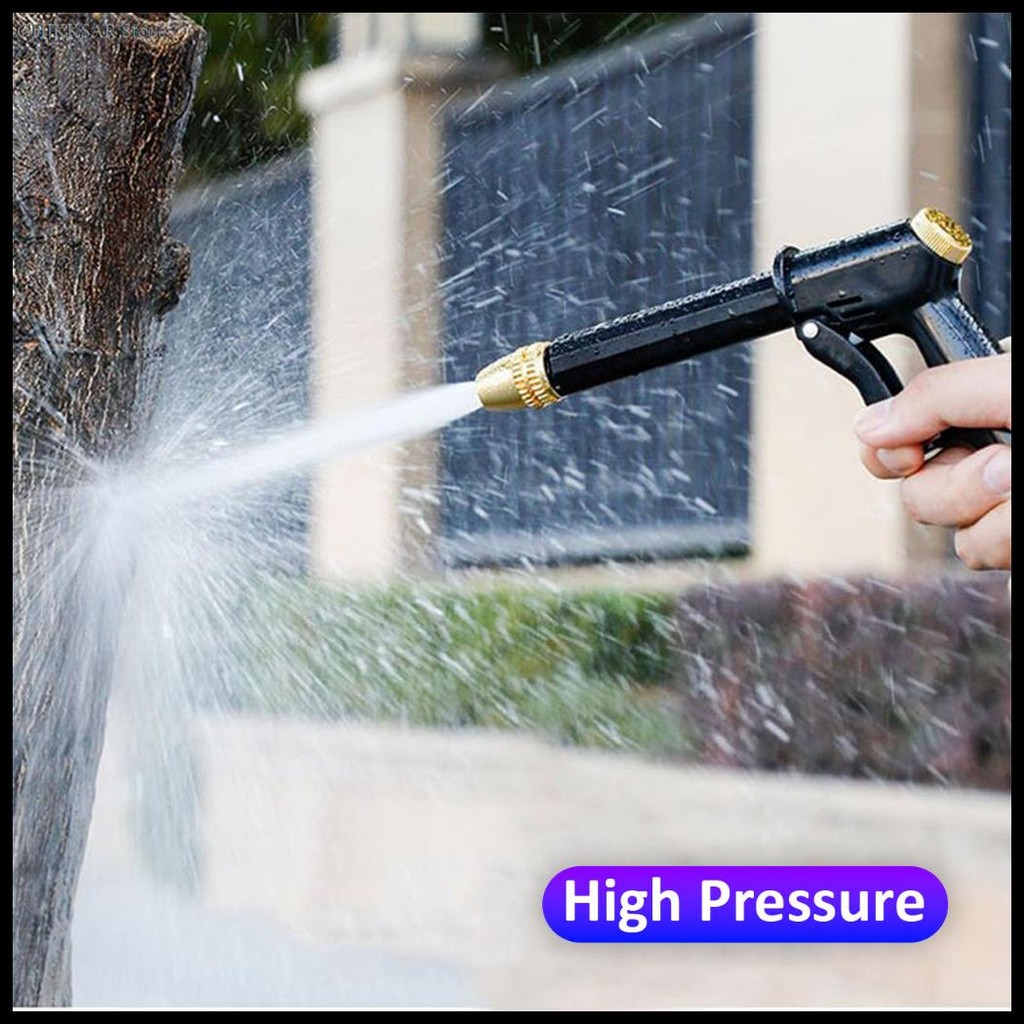 PAKET KOMPLIT SEMPROTAN WATER GUN NEW PISTOL SEMPROT TAMAN STEAM CUCI MOBIL MOTOR - TINGGAL COLOK PA