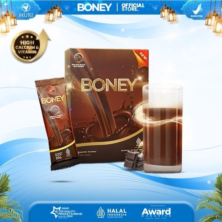 

Boney & Susu Boney - Kapsul & Susu Peninggi Badan Herbal Penunjang Pertumbuhan Cepat