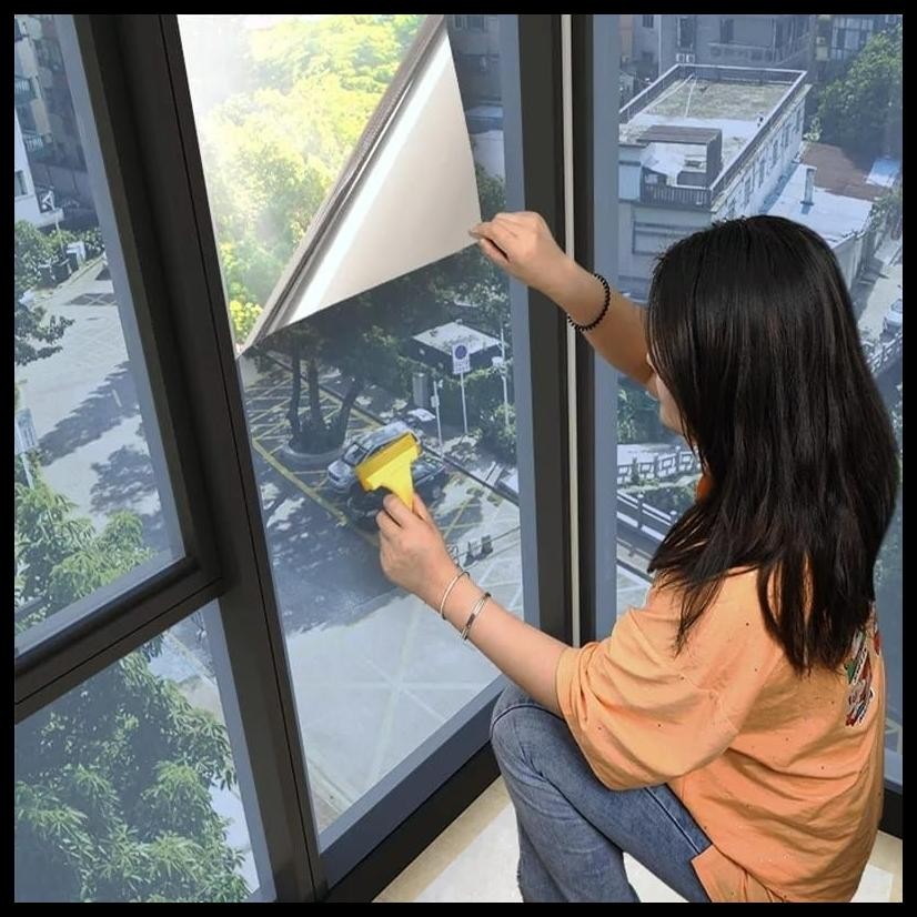 KACA FILM ONE WAY, STIKER JENDELA ANTI PANAS, KACA FILM CERMIN RUMAH