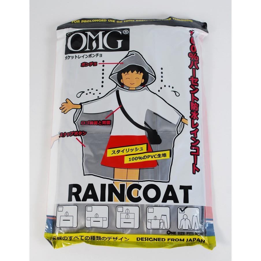 Set Jas Hujan Omg Set Jaket Plus Celana Waterproof Anti Air Bahan Pvc