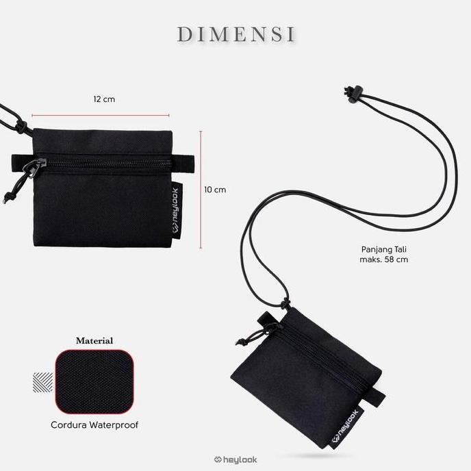Spesial 2025  Tas Leher Selempang Hp Tas Gantung Leher Pria Wanita Tempat Kartu Atm