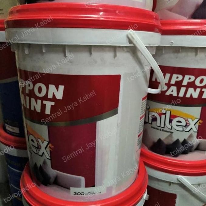 Promo | Cat Vinilex 25 Kg Kembang 300 Putih 1 Pail Gojek Ready 300 Ion White