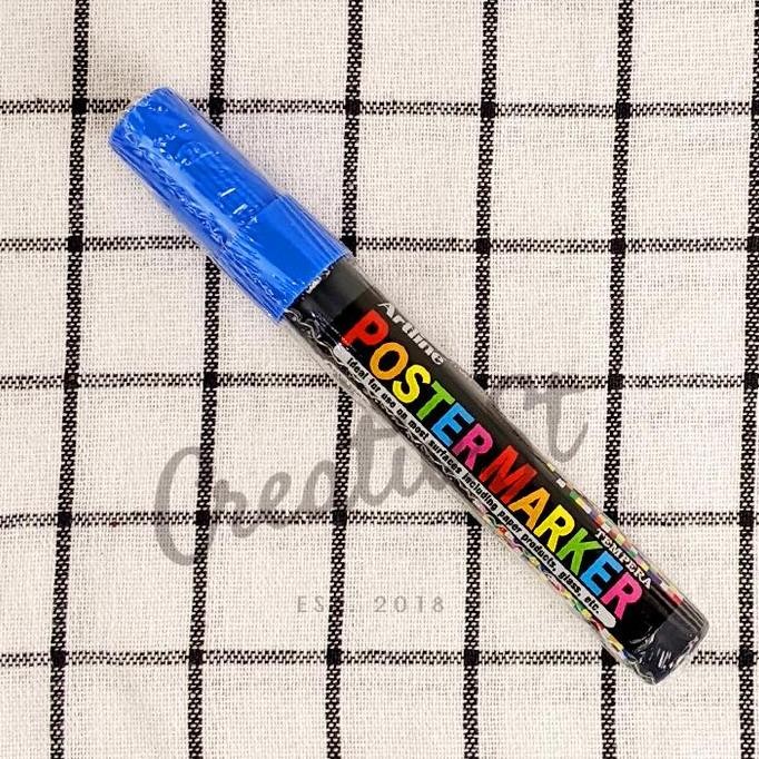 

Big Sale !!! Artline Spidol Poster Marker 2.0 Mm Permanen Water Based Epp-4 Blue Plastik Green Pink