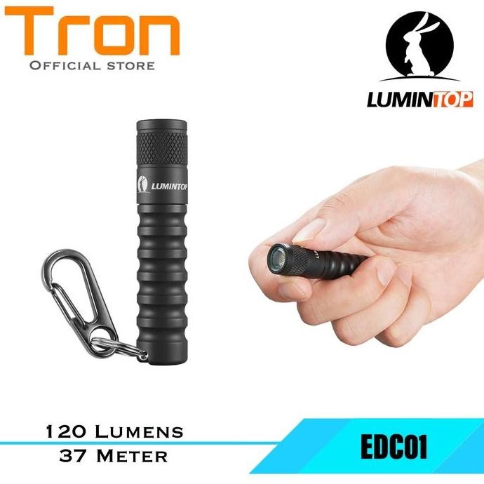 LUMINTOP EDC01 Flashlight Senter LED 120 Lumens 37 Meter