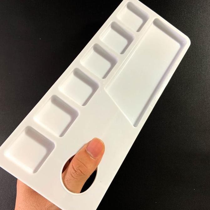 

Spot Barang !!! V-Tec Palet Lukis 9.5 X 23.5 Cm Rd-D7 Persegi Panjang