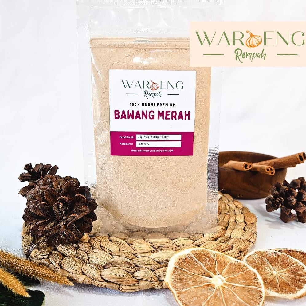 

Bawang Merah Bubuk / Ground Red Onion / Waroeng Rempah Murah - Rempah MSH