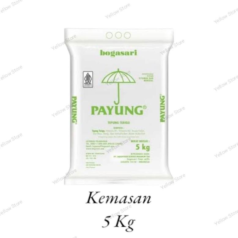 

READY STOCK Tepung Terigu Cap Payung 5kg