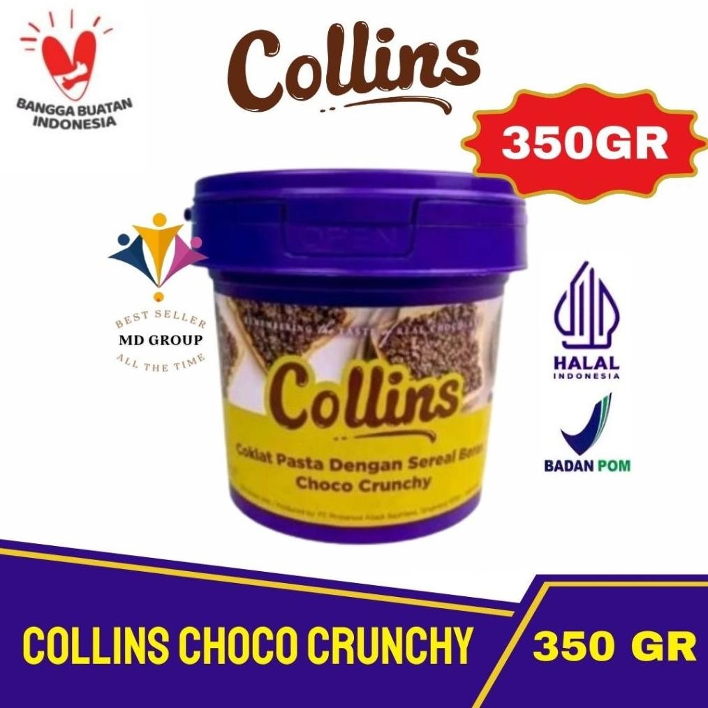 

TERLARIS Samarinda - Collins Choco Crunchy 350GR - Coklat Viral Siap kirim