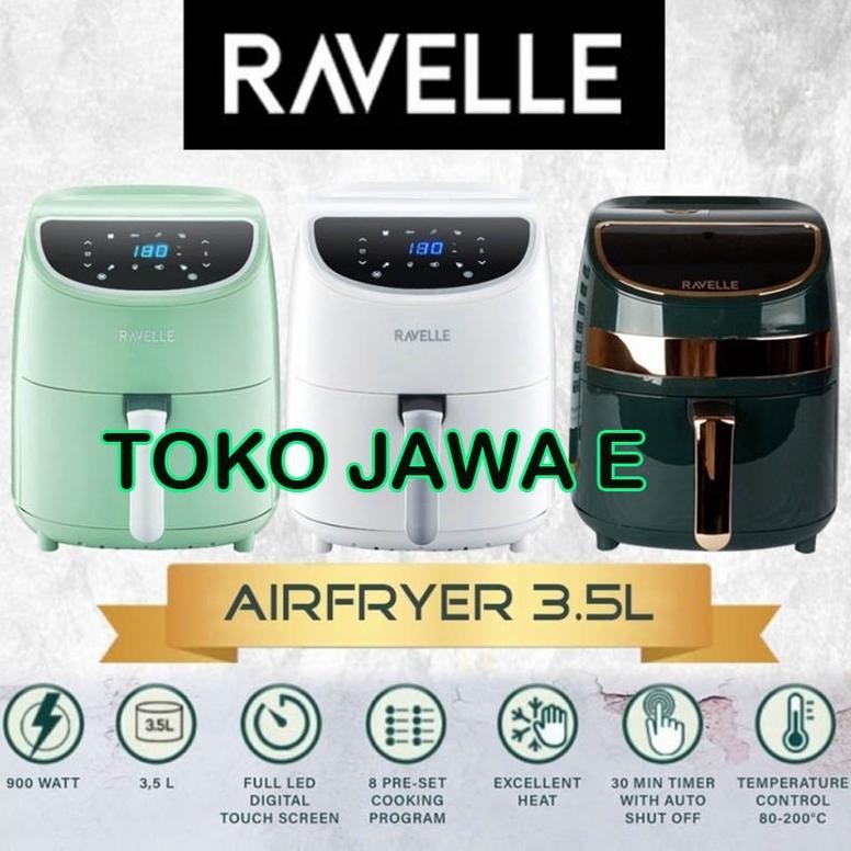 Air Fryer Ravelle Alat Menggoreng Tanpa Nya