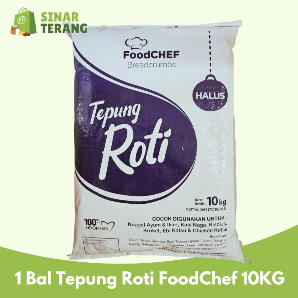 

READY STOCK Tepung roti / Panir / Breadcrumb 10 KG mixed murah bread crumb