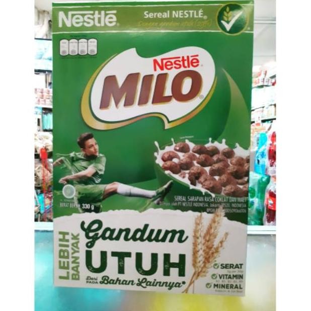 

READY STOK MILO SEREAL Sarapan Rasa Coklat dan Malt 300 g Siap kirim