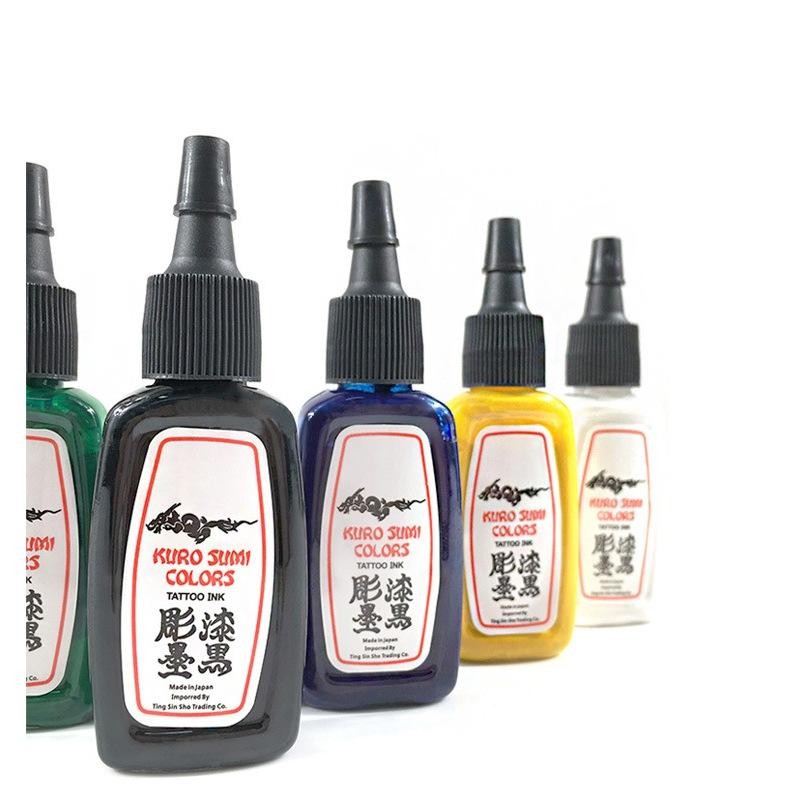 7Pcs/Set Tinta Tato Permanen Tato Tinta Set 7 Warna 15Ml Ink Tato Tinta Tattoo Set Kulit Kecantikan 