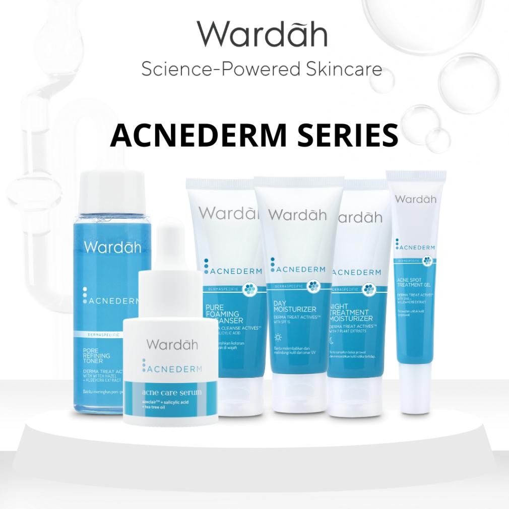 Wardah AcneDerm Series ( Paket Untuk Jerawat )