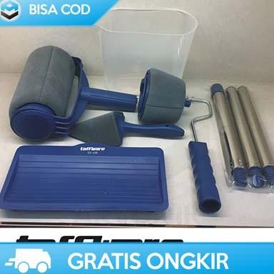 NEW Kuas Roll Cat Dinding Motif Panjang Lembut DY-526 Original Pertukangan