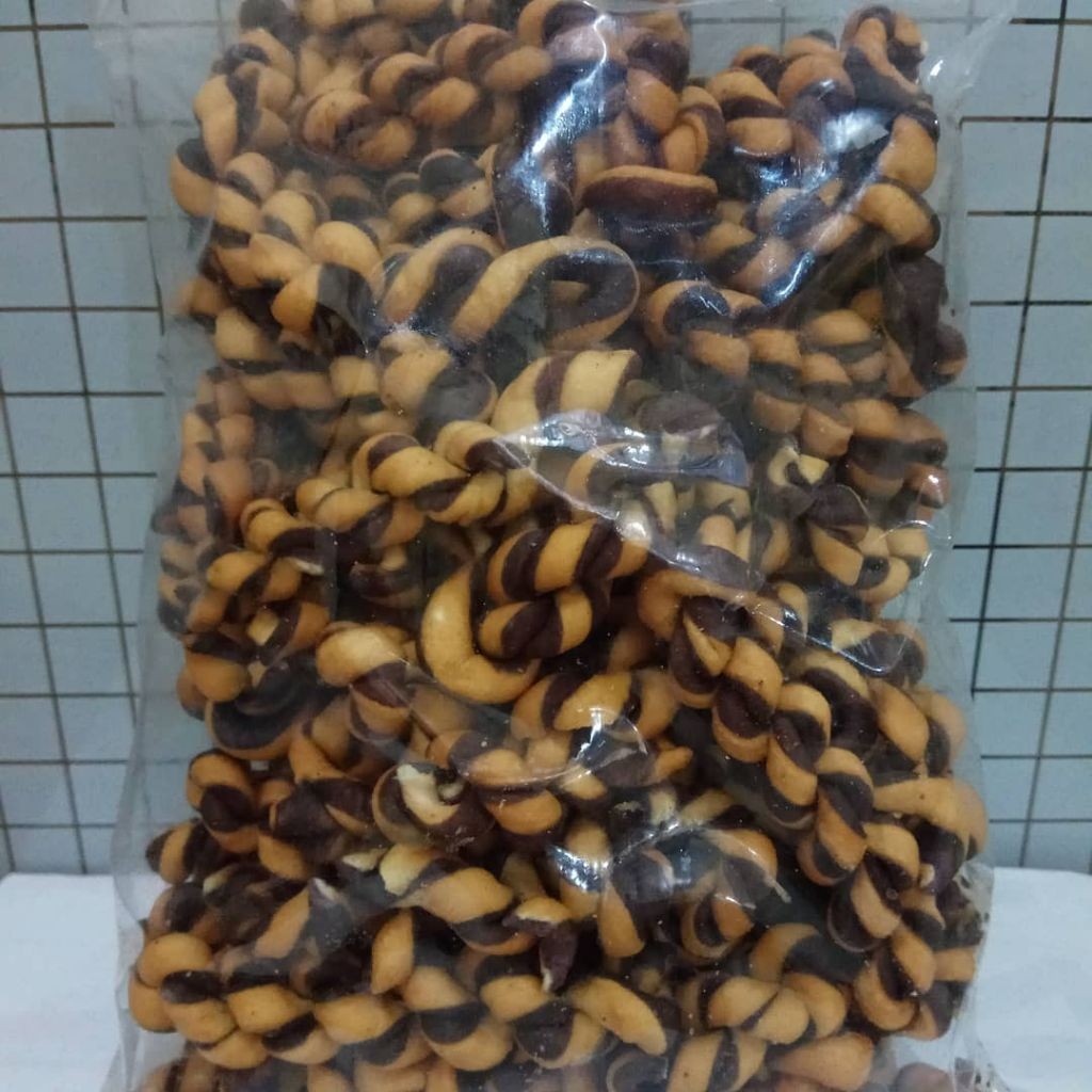 

Kue tambang untir untir manis/kue tambang lilit/kue tali