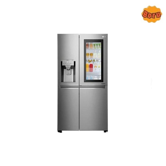 Promo Kulkas Lg Gc-X247Ckav Side By Side Instaview Door In Door Thinq