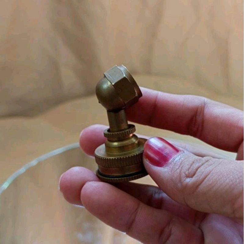 Nozzle Brass 4 Lubang Bengkok Sprayer 303 Msa(Nozzle Brass 4 Lubang Bengkok Sprayer Elektrik)