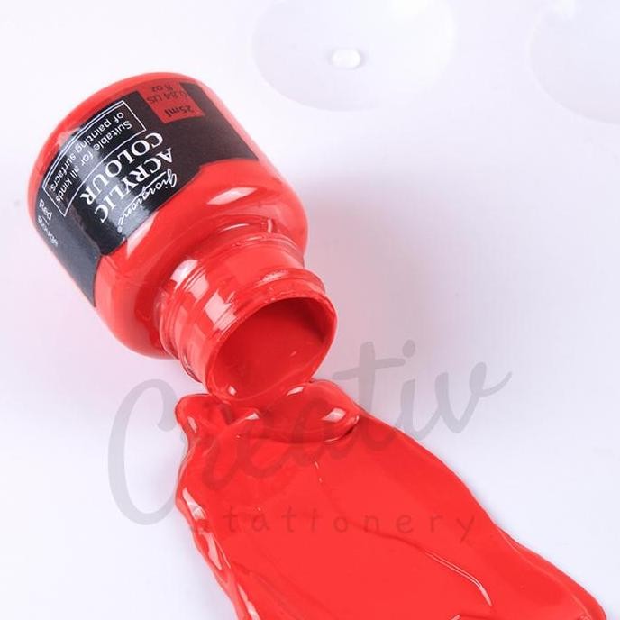 

Eksclusiv !!! Giorgione Acrylic Paint Set Cat Akrilik Lukis 12 Warna 25 Ml G6658-12C