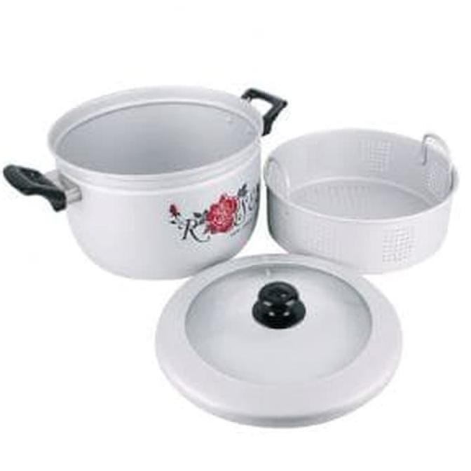 STEAMER / KUKUSAN / PANCI PANCAGUNA TUTUP KACA 30 CM Maspion Termurah