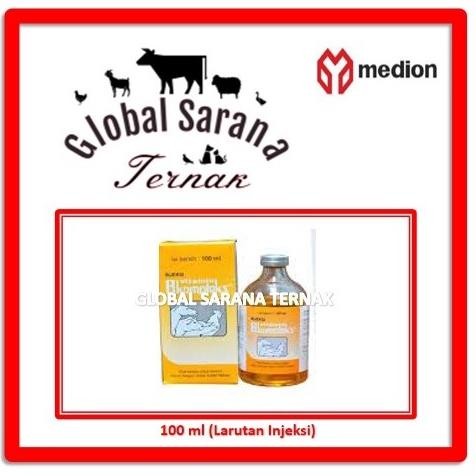 Terlaris Vitamin B Kompleks Medion 100 ml Injeksi  (Vitamin Ayam/Kambing/Sapi) Terbaru