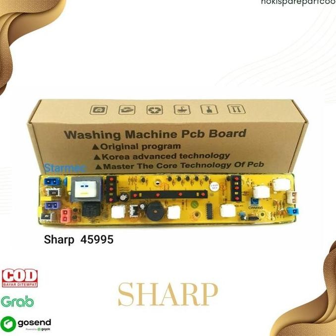 MODUL PCB MESIN CUCI SHARP ES F800H ES-F800H ESF800H ES F850H /B/S