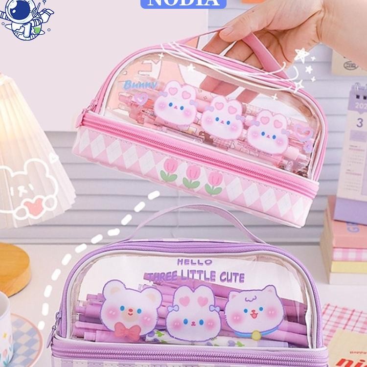 

Cil Cae Apaita Bear Ta Il Dua Lapi Tempat Il Bening Ota Il Aethetic Ana Cil Cae Ta Maeup Ta Yimpanan Tranparan Warna Ta Yimpanan Erbaguna Dengan Zipperta Alat Tuli Pvc Tranparan Iwa