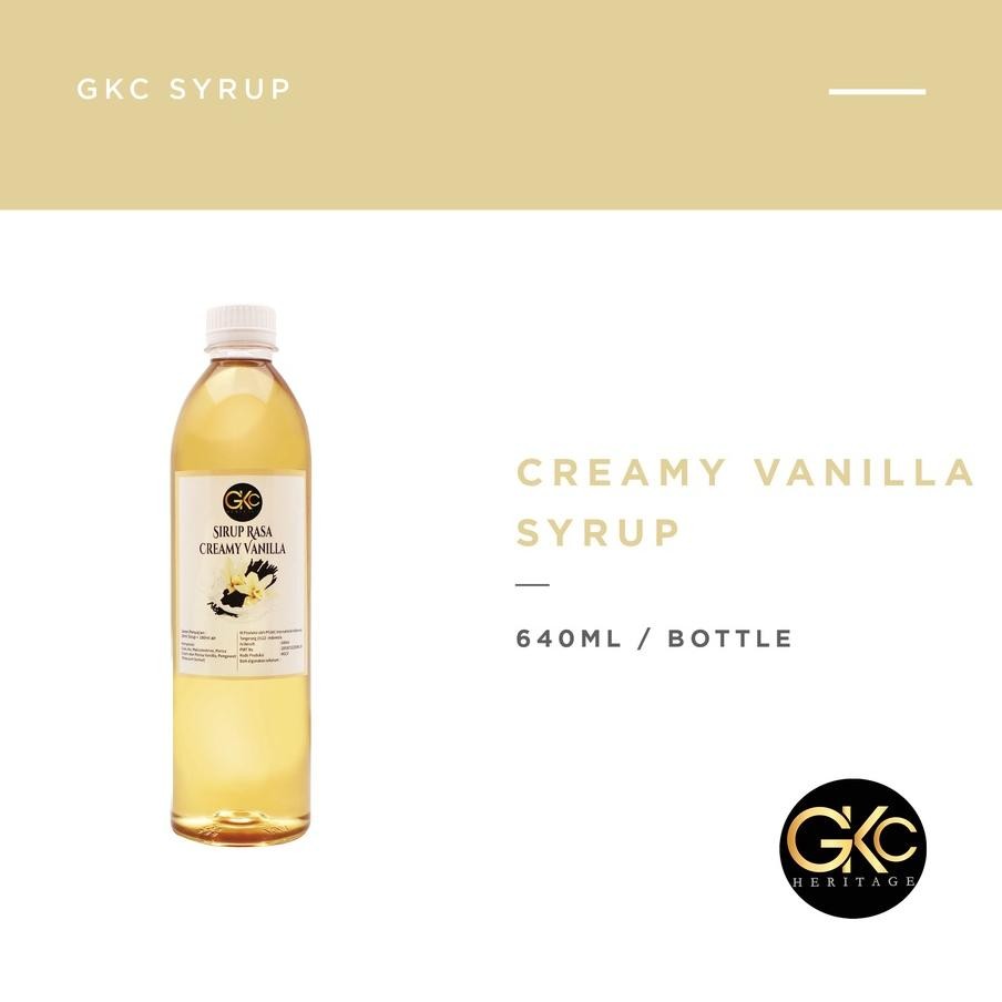

Gc Heritage Irup Cair Onentrat Numan Creamy Vanilla Halal 640 Ml Rim Vanila Yrup
